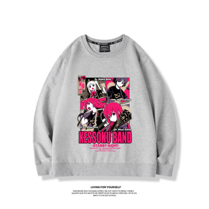 孤獨搖滾2023親子情侶裝 圓領長袖