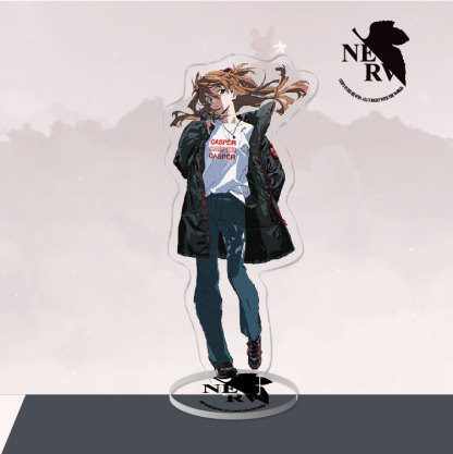 福音EVA綾波麗立牌動漫周邊亞克力鑰匙扣明日香真希波碇真嗣渚薰掛飾【單買三件起送】