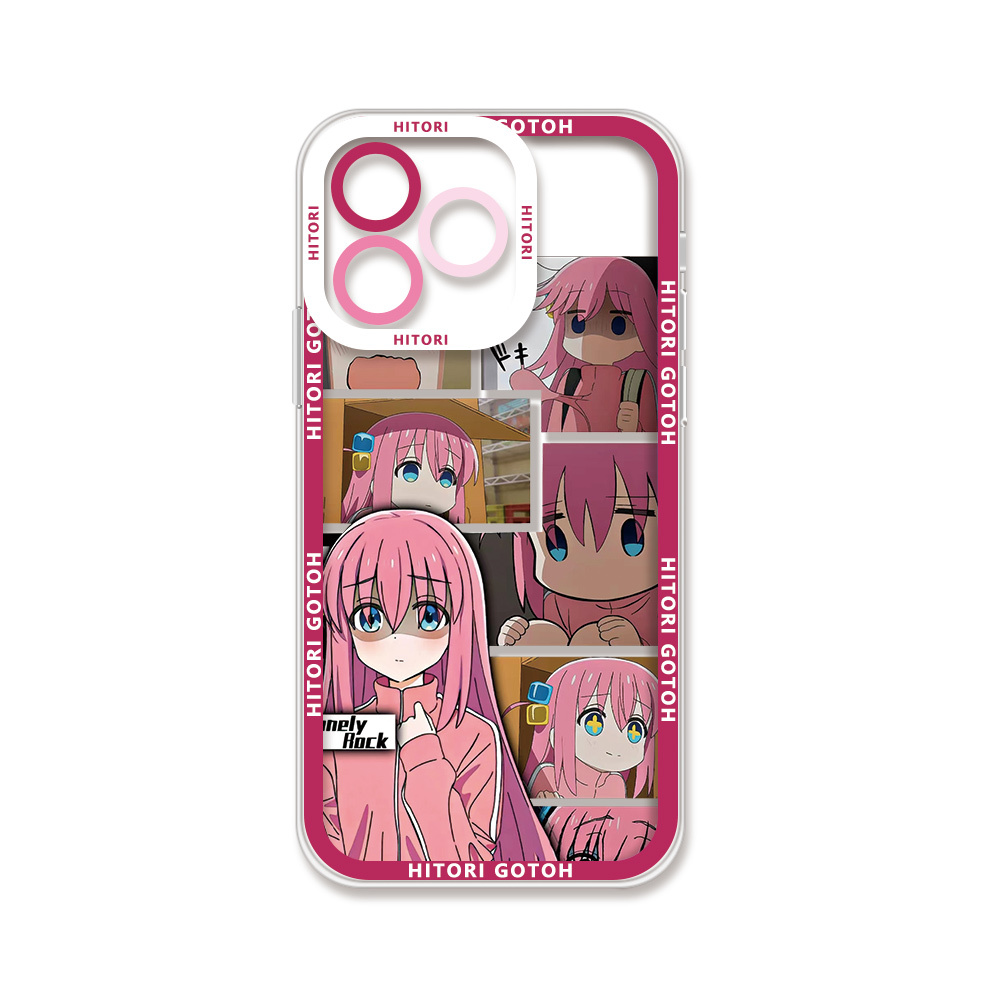 蘋果 系列孤獨搖滾天使眼透明防摔軟殼