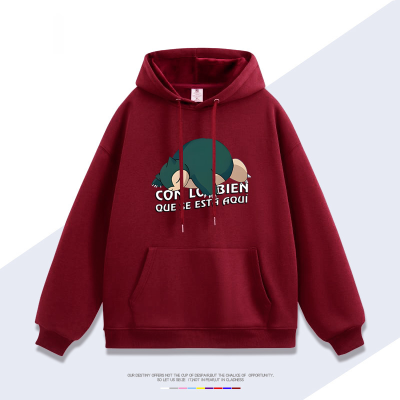 寶可夢新款 2025秋冬新款 親子情侶男女連帽衛衣