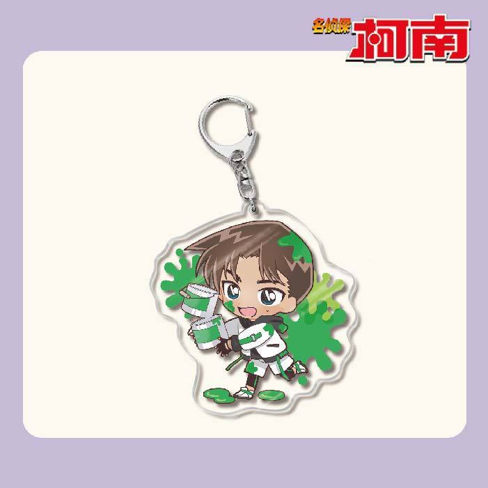 名偵探柯南周邊 灰原哀基德赤井秀一安室透世良真純亞克力鑰匙扣掛飾【單買三件起送】