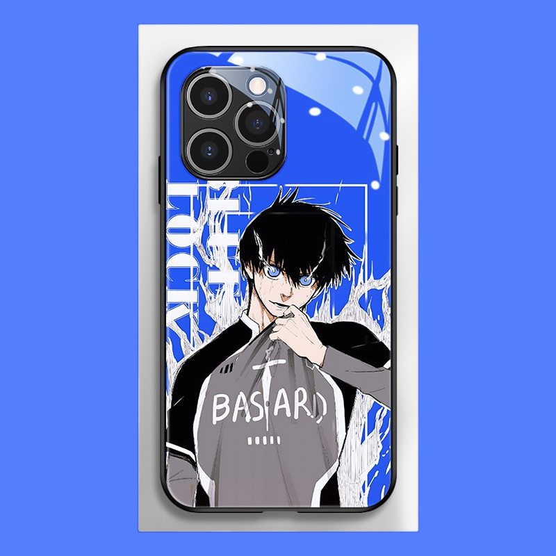 藍色監獄新款高清全包防摔玻璃殼