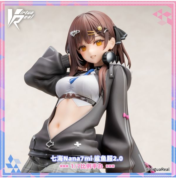 【預購】正版授權 Virtuareal 七海Nana7mi鯊魚服2.0