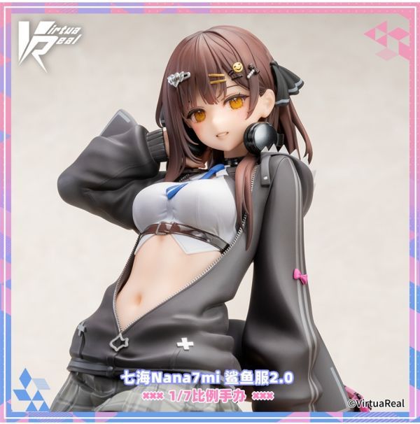 【預購】正版授權 Virtuareal 七海Nana7mi鯊魚服2.0