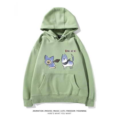 Monster Hunter Rise魔物獵人 聯名衛衣2024秋冬新款親子情侶裝薄絨款連帽衛衣