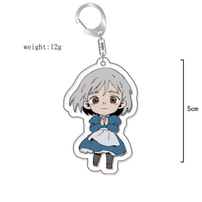 魔女宮崎千尋無臉幽靈貓城堡亞力克立牌周邊鑰匙扣掛飾【單買三件起送】