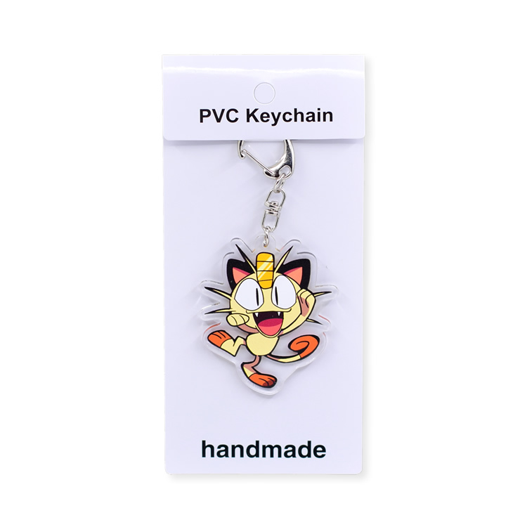 寶可夢繫列 謎擬Q耿鬼路卡利歐卡比獸火斑喵動漫周邊掛飾 鑰匙扣掛【單買三件起送}