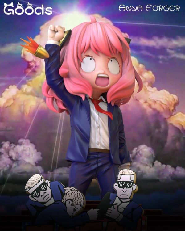 間諜家家酒 潮玩手辦雕像 神選之子安妮亞 X GOODS谷子