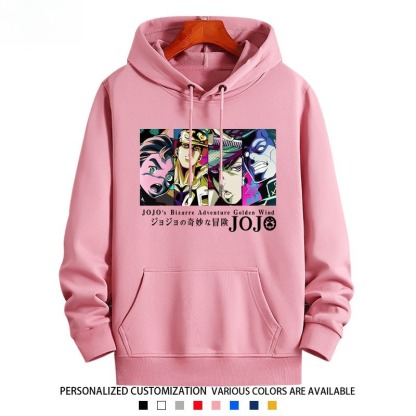 JOJO的奇妙冒險衛衣新款 親子情侶裝連帽衛衣