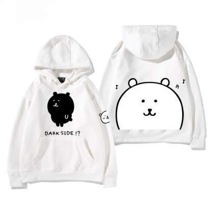 自嘲熊 聯名衛衣2025秋冬新款 親子情侶裝連帽衛衣