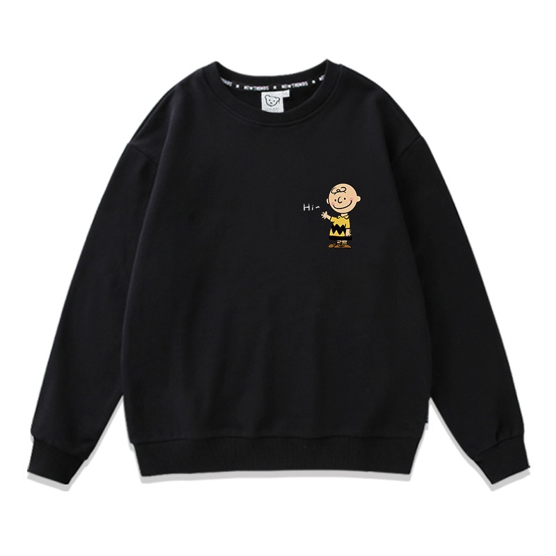 史努比新款 親子情侶男女圓領衛衣