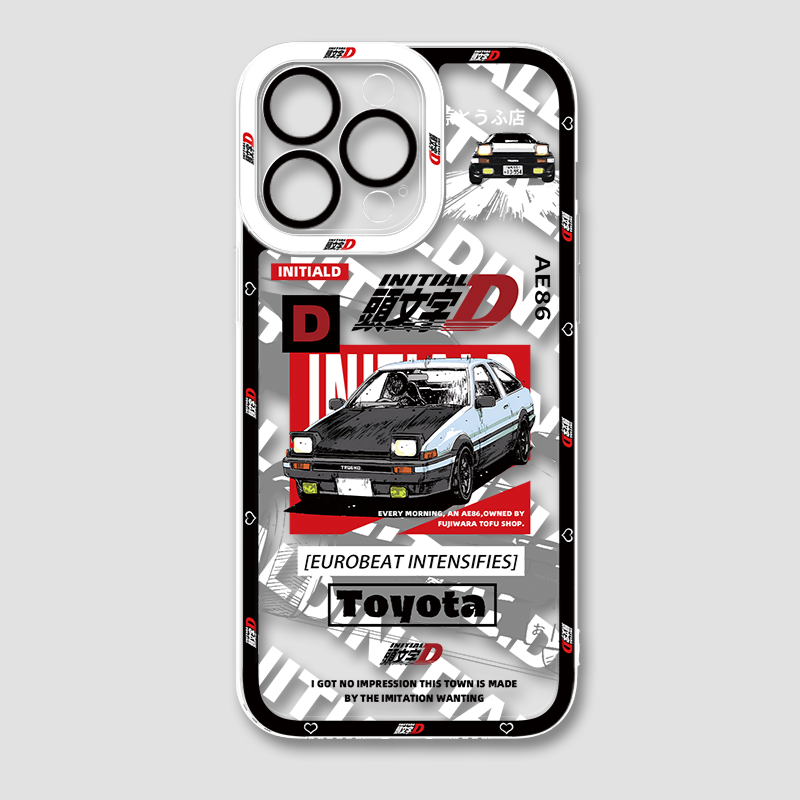 頭文字D天使眼透明防摔軟殼