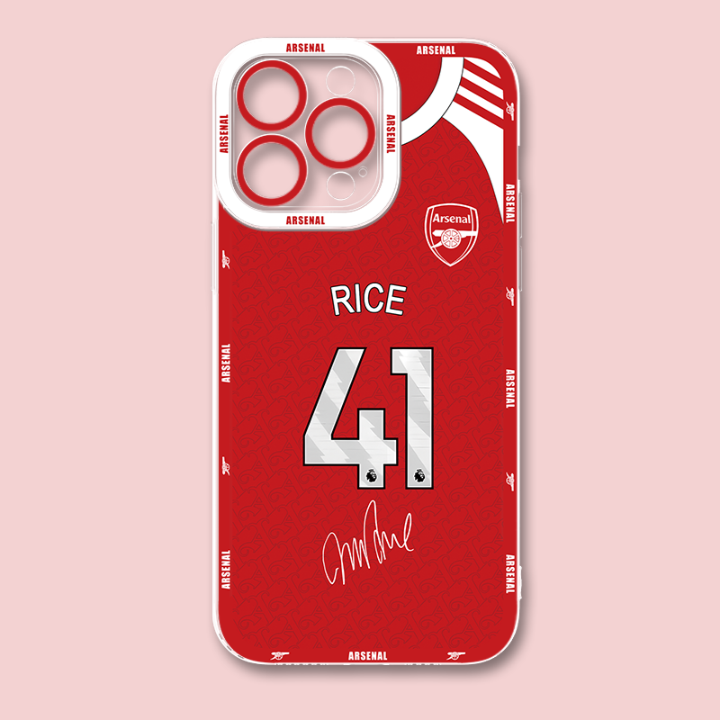 足球俱樂部天使眼透明防摔軟殼