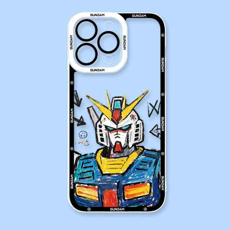 機動戰士鋼彈天使眼透明防摔軟殼