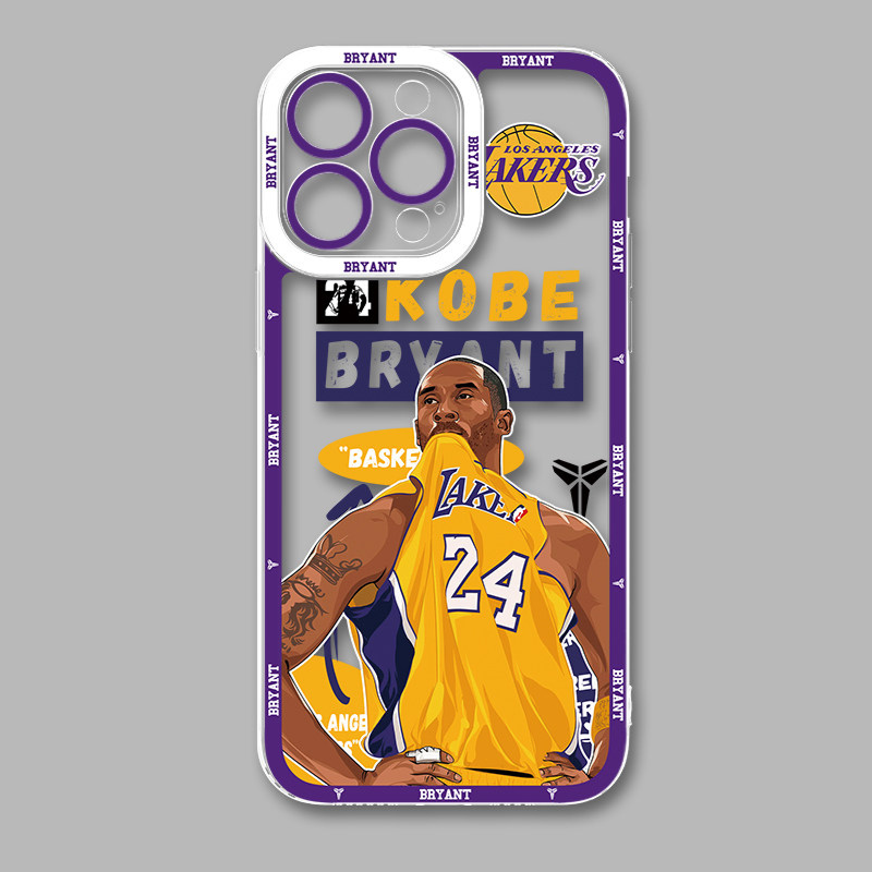 Kobe科比天使眼透明手機殼