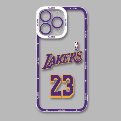 NBA湖人隊天使眼透明手機殼