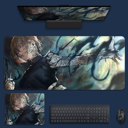  咒術迴戰 主題桌墊 布質滑鼠墊