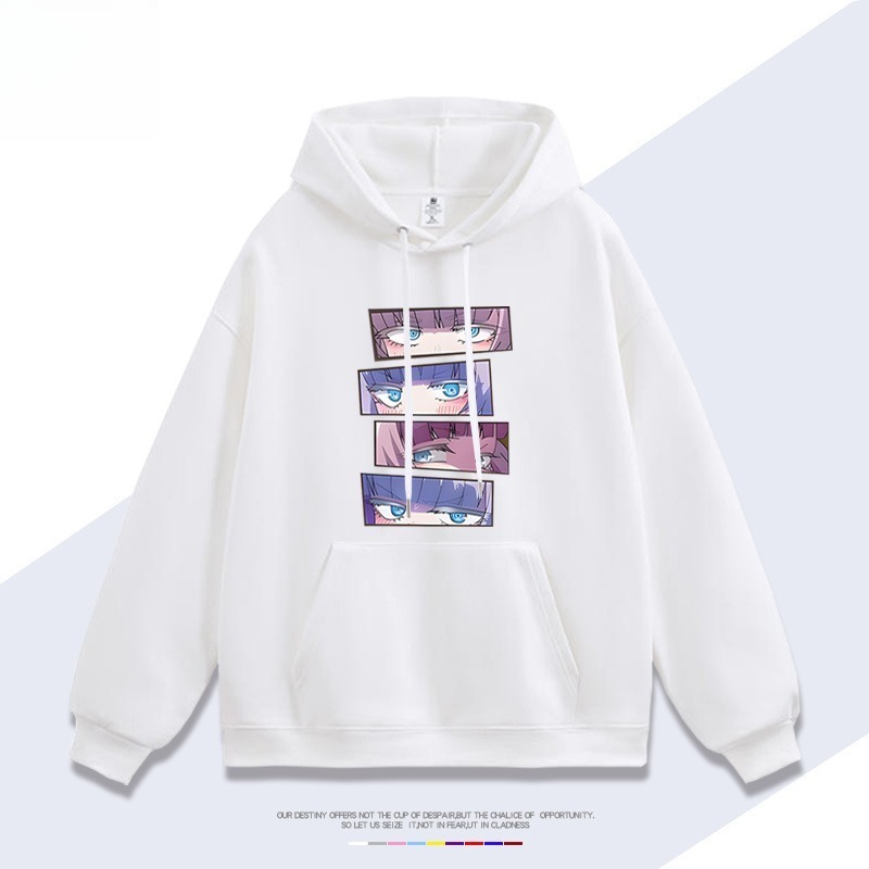 徹夜之歌七草薺 親子情侶男女連帽衛衣