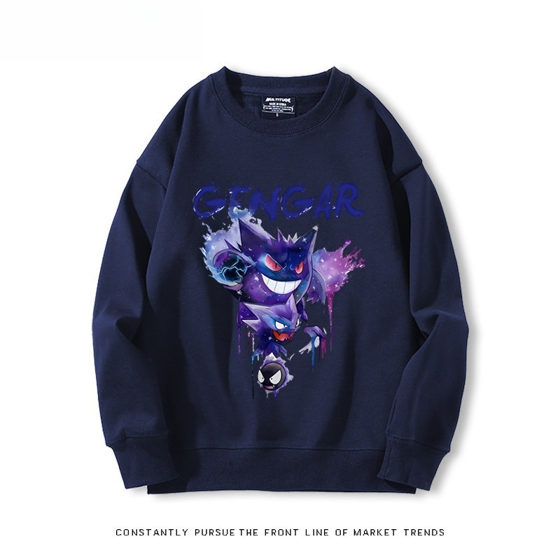 寶可夢耿鬼 聯名親子情侶裝 圓領長袖