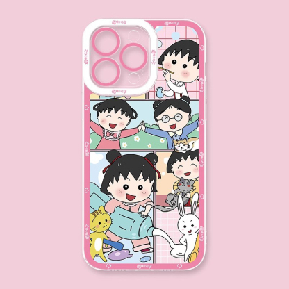 櫻桃小丸子天使眼透明防摔軟殼-ZUIHANG SHOP