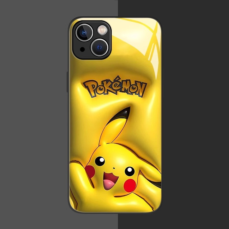 膨脹寶可夢新款高清全包防摔玻璃殼