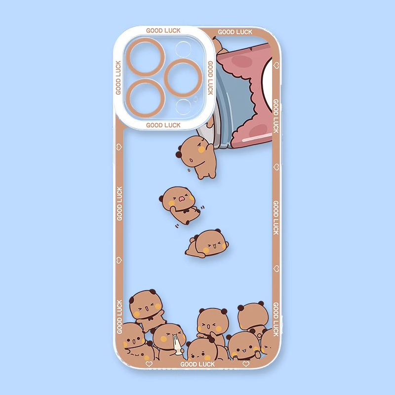 一二布布天使眼透明防摔軟殼