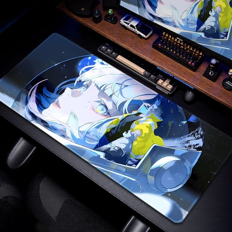電馭叛客2077主題桌墊 布質滑鼠墊