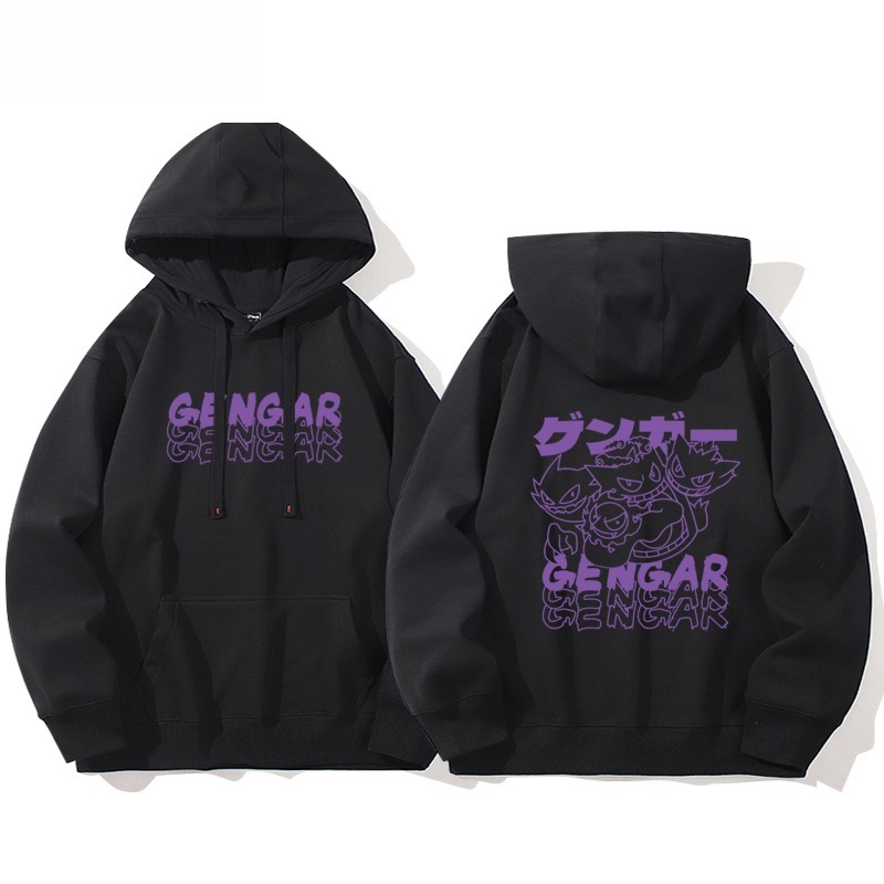 寶可夢新款 親子情侶男女連帽衛衣