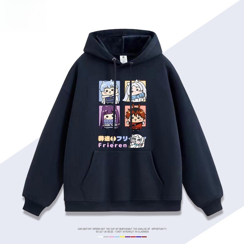 吉伊咔哇x葬送的芙莉蓮新款 親子情侶男女連帽衛衣