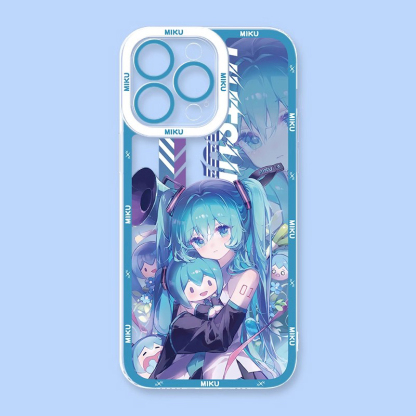 初音未來天使眼透明防摔軟殼