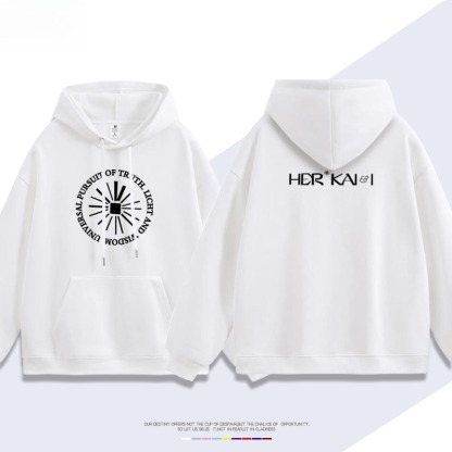 欧文同款 聯名衛衣2026秋冬新款 親子情侶裝連帽衛衣