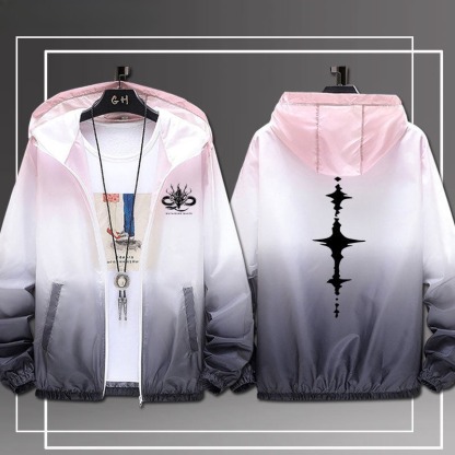 鳴潮 輕薄透氣漸變防曬衣外套