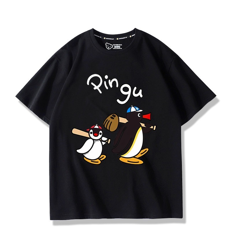 Pingu企鵝家族周邊 印花短袖T恤