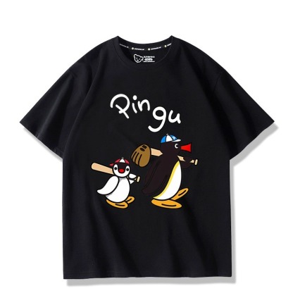 Pingu企鵝家族周邊 印花短袖T恤