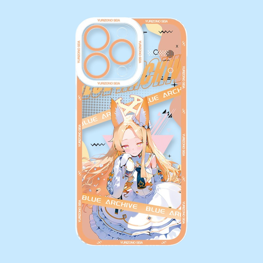 蔚藍檔案天使眼透明防摔軟殼