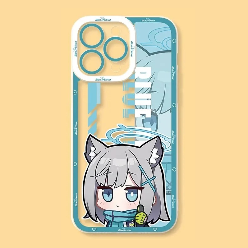 蔚藍檔案天使眼透明防摔軟殼