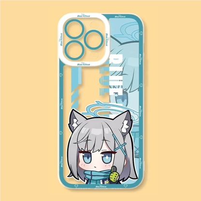 蔚藍檔案天使眼透明防摔軟殼