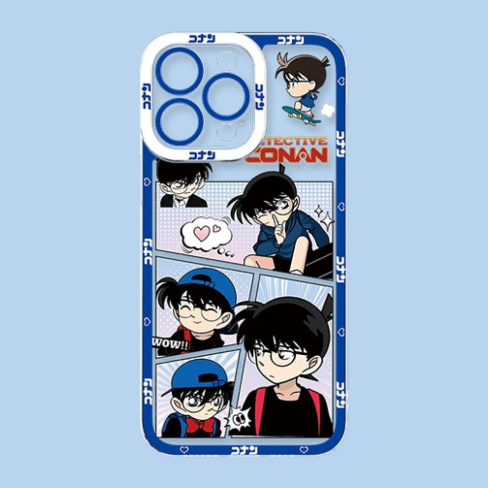 名偵探柯南天使眼透明防摔軟殼