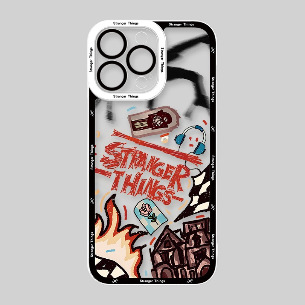 怪奇物語天使眼透明防摔軟殼