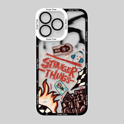 怪奇物語天使眼透明防摔軟殼