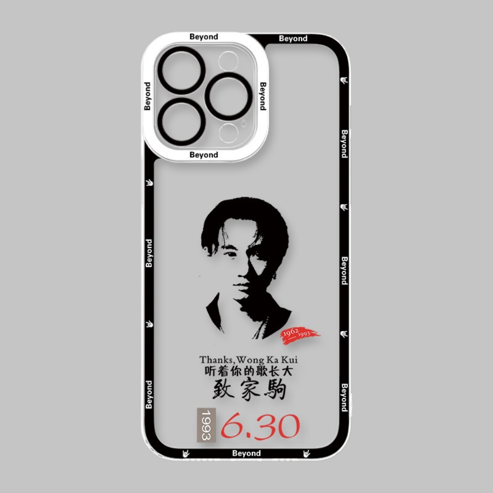 Beyond樂隊天使眼透明防摔軟殼