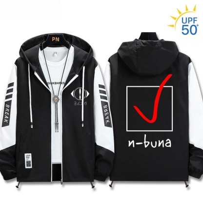 夜鹿yorushika 輕薄透氣拉鏈防曬衣外套