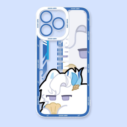 原神擬貓天使眼透明防摔軟殼