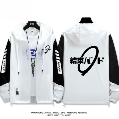 孤獨搖滾 輕薄透氣拉鏈防曬衣外套