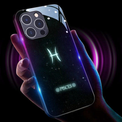 十二星座來電閃智能發光手機殼