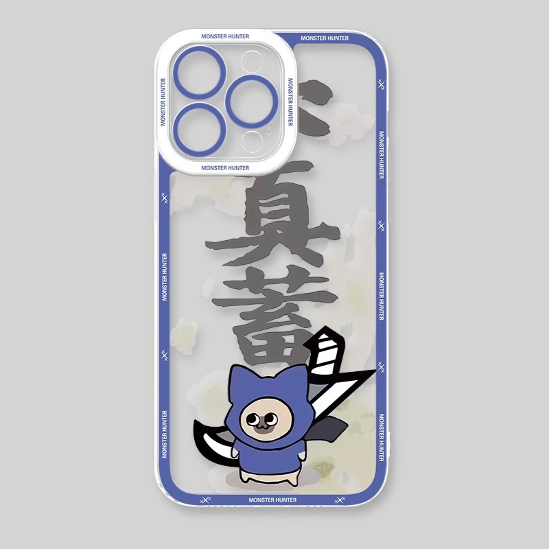 魔物獵人天使眼透明防摔軟殼-ZUIHANG SHOP