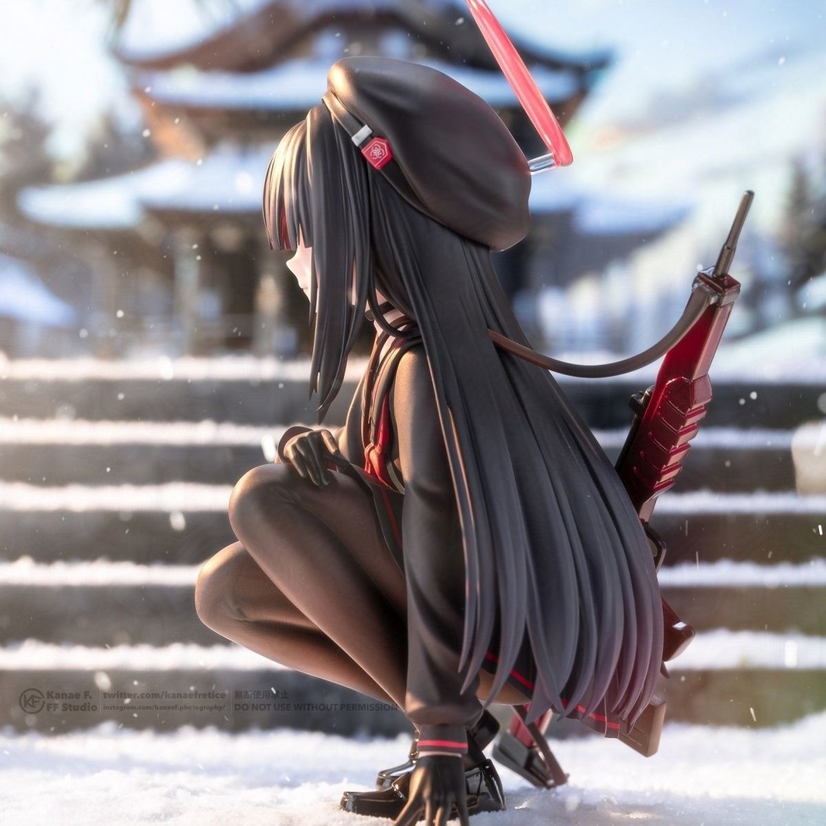 蔚藍檔案 雜魚醬 蹲姿