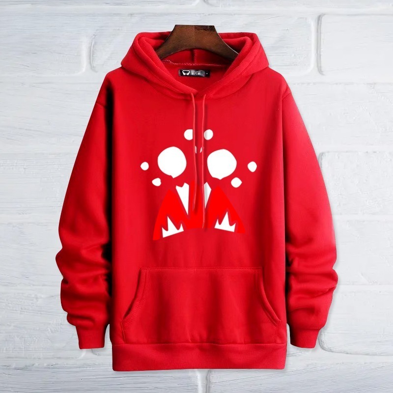 饑荒Q版小蜘蛛新款 親子情侶男女連帽衛衣