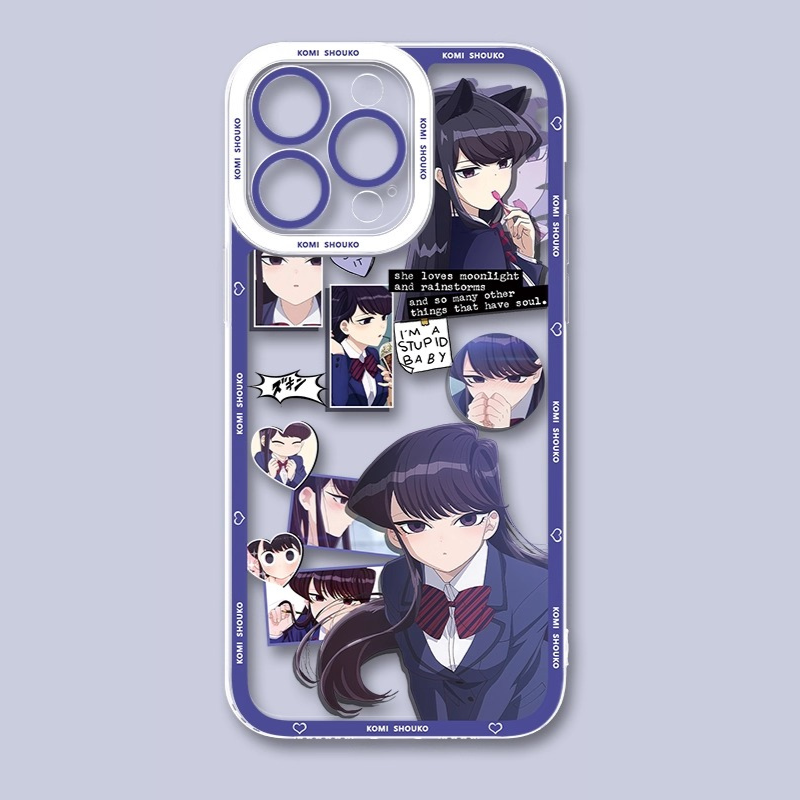 古見同學是溝通魯蛇天使眼透明防摔軟殼