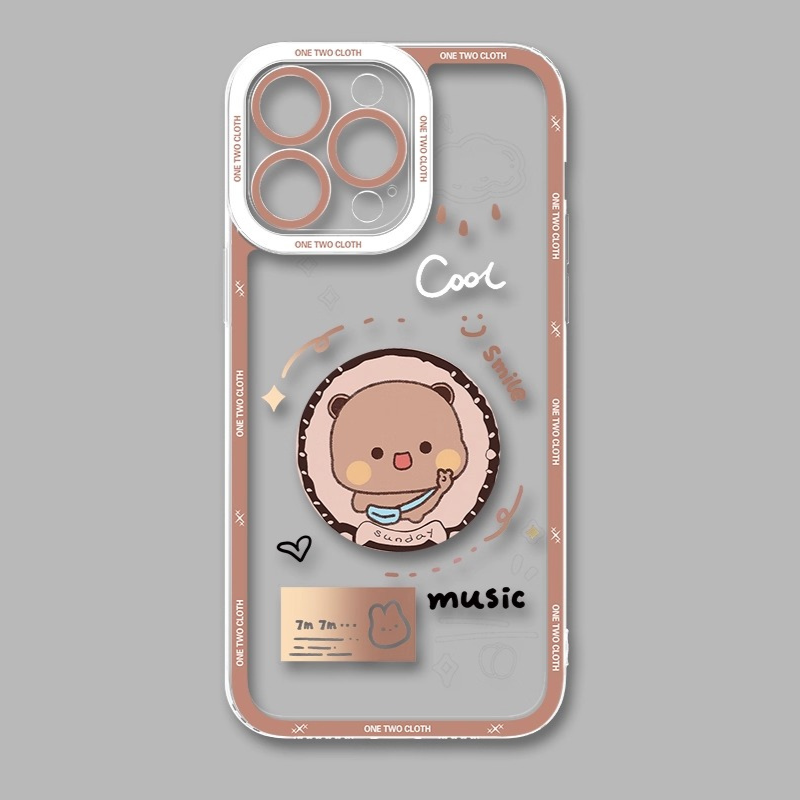 一二布布天使眼透明防摔軟殼